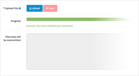 Installateur d'extensions